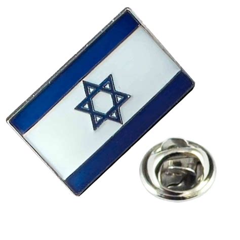 israel flag pin